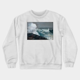 Northeaster by Winslow Homer Crewneck Sweatshirt